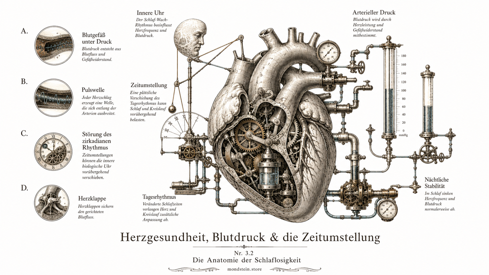 Schlaf und Herzgesundheit: Warum Schlafmangel dem Herzen schadet | MONDSTEIN