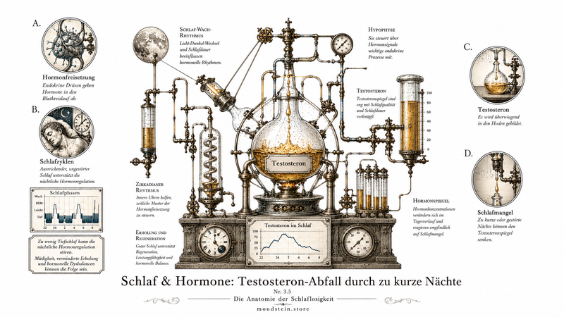Schlaf und Hormone: Wie Schlafmangel uns biologisch altern lässt | MONDSTEIN